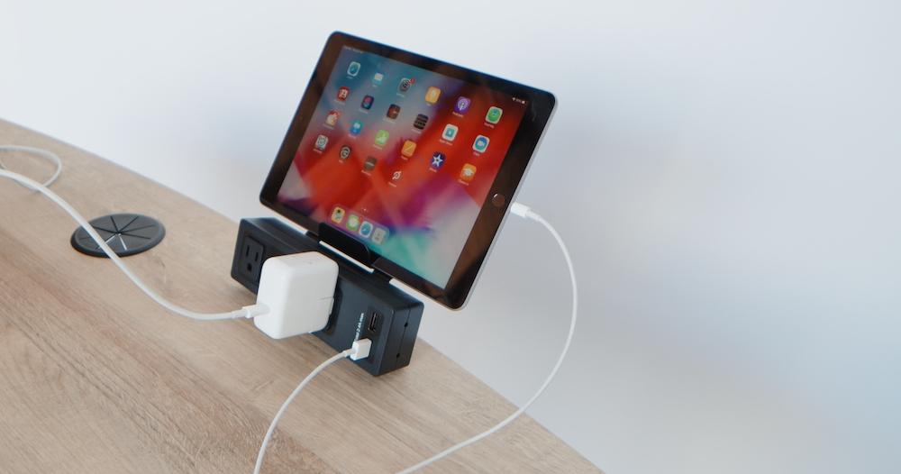 MojoDesk Clamp-On Power Bar