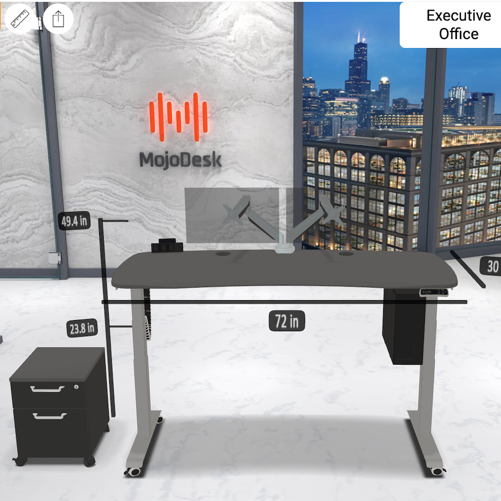 3D Desk Builder - Design Standing Desk in 3D